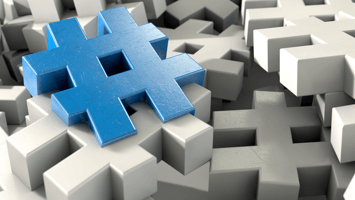 The difference between tags and hashtags