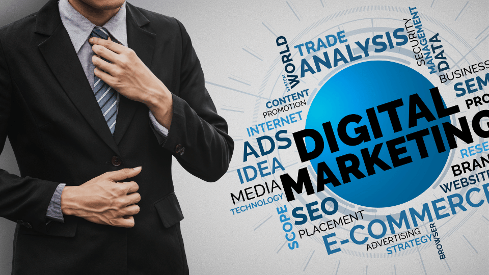 What are the key components of digital marketing?